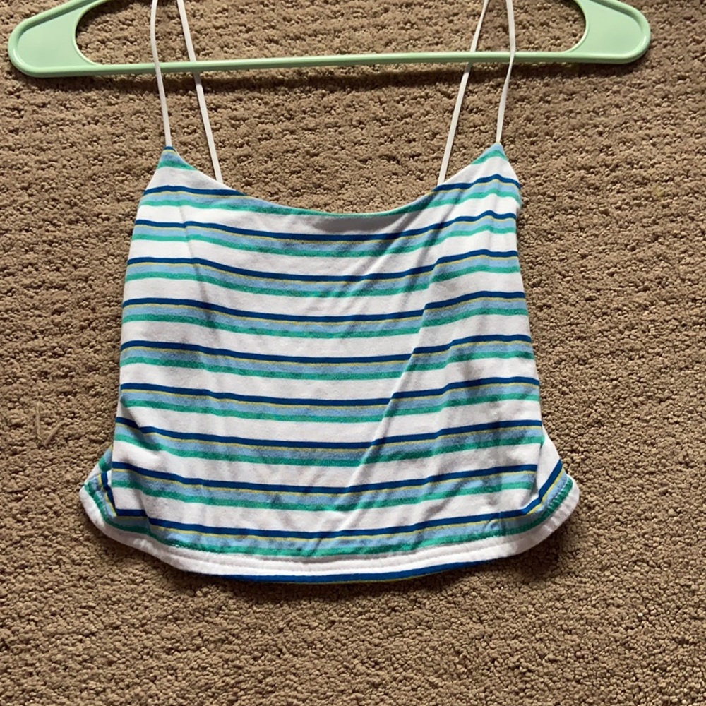 Stripped tank top
